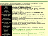 antikbayreuth.de Webseite Vorschau