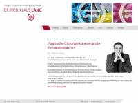 dr-lang.eu Webseite Vorschau