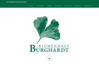 blumenhaus-burghardt.de Webseite Vorschau