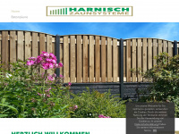 harnisch-zaunsysteme.de Webseite Vorschau
