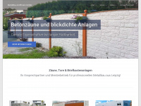 zaunundtorbau.de Webseite Vorschau