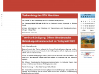 bsv-westfalen.de Webseite Vorschau