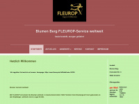 blumen-berg.com Webseite Vorschau