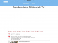 grundschuleambuehlbusch.de Webseite Vorschau