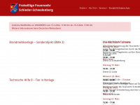 feuerwehr-schieder-schwalenberg.de Webseite Vorschau