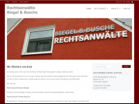 biegel-busche.de Webseite Vorschau