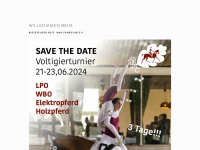 bielefelder-reitclub.de Webseite Vorschau