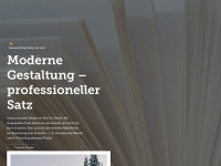 designundsatz.de Webseite Vorschau