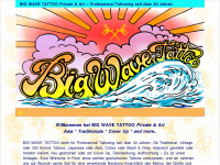 big-wave-tattoo.de Webseite Vorschau