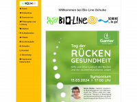 bioline-schuhe.de Webseite Vorschau