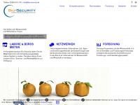 bio-security.de Webseite Vorschau