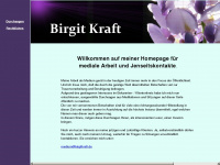 birgitkraft.de Webseite Vorschau