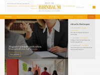 birnbaum.de Webseite Vorschau