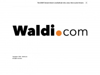 waldi.com Webseite Vorschau