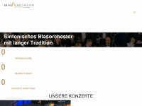 blasorchesterhavixbeck.de Webseite Vorschau