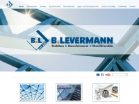b-levermann.de Webseite Vorschau