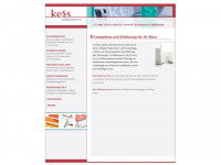 kess-bueroservice.de Webseite Vorschau