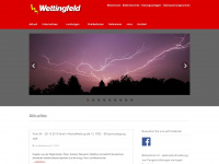 wettingfeld.org Webseite Vorschau