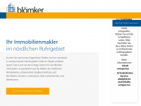bloemker-immobilien.de Webseite Vorschau
