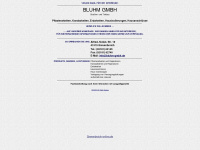 bluhm-gmbh.de Webseite Vorschau