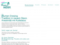 blumen-dresing.de Webseite Vorschau