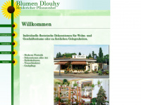 blumendlouhy.de Webseite Vorschau