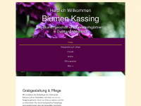blumen-kassing.de Webseite Vorschau