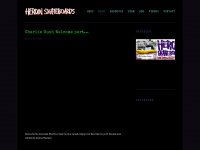 heroinskateboarding.com Webseite Vorschau