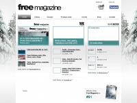 freemagazine.cz Webseite Vorschau
