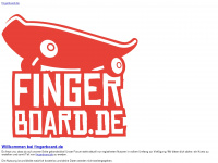 fingerboard.de Webseite Vorschau