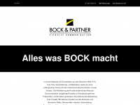bock-partner.de Webseite Vorschau