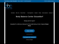body-balance-center.de Webseite Vorschau