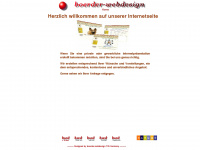 boerder-webdesign.de Webseite Vorschau