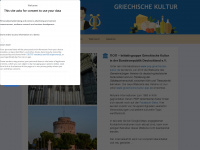 pop-griechische-kultur.de Webseite Vorschau