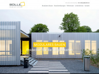 bolle-modulbau.de Webseite Vorschau