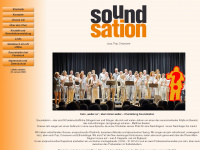 soundsation.de Webseite Vorschau