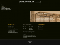 burgblick-hotel.de Webseite Vorschau