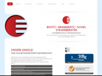 bootz.de Webseite Vorschau