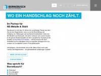 bornebusch.de Webseite Vorschau
