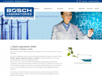 bosch-laboratories.de Webseite Vorschau