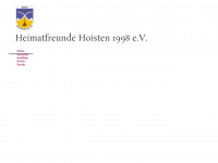 heimatfreunde-hoisten.de Webseite Vorschau