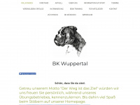 boxer-klub-wuppertal.de Webseite Vorschau
