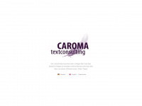 caroma-textconsulting.de Webseite Vorschau