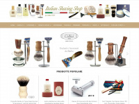 italianshavingshop.com Webseite Vorschau