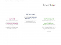 brainbow.de Webseite Vorschau
