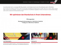 brandschutz-giebeler.de Webseite Vorschau