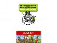 klavinius.de Webseite Vorschau