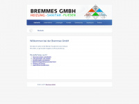 bremmes.de Webseite Vorschau