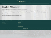 breul23.de Webseite Vorschau