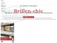 brillen-chic.de Webseite Vorschau